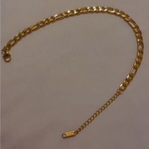 Women geometric titanium steel anklets